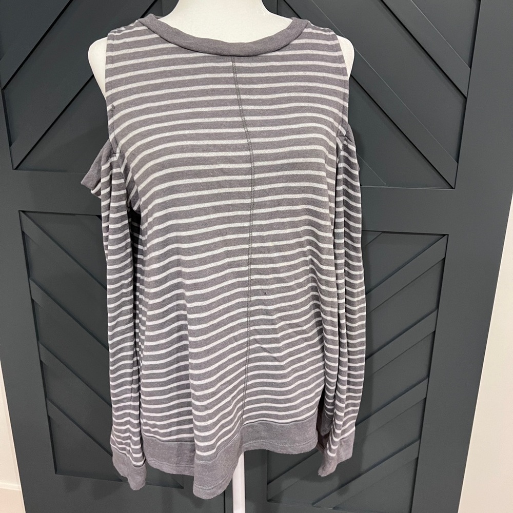 Staccato Cold Shoulder Casual Shirt